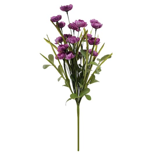 21" Purple Ranunculus Bush by Ashland®